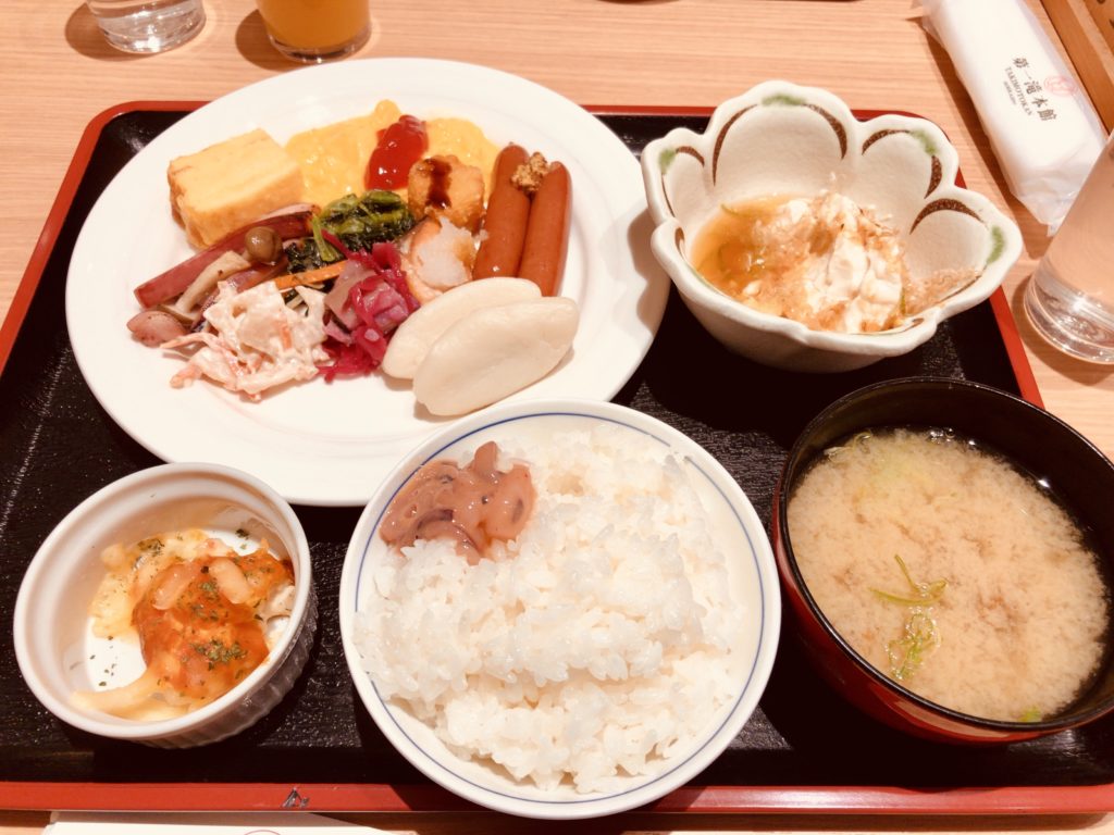 登別第一滝本館　朝食ビュッフェ