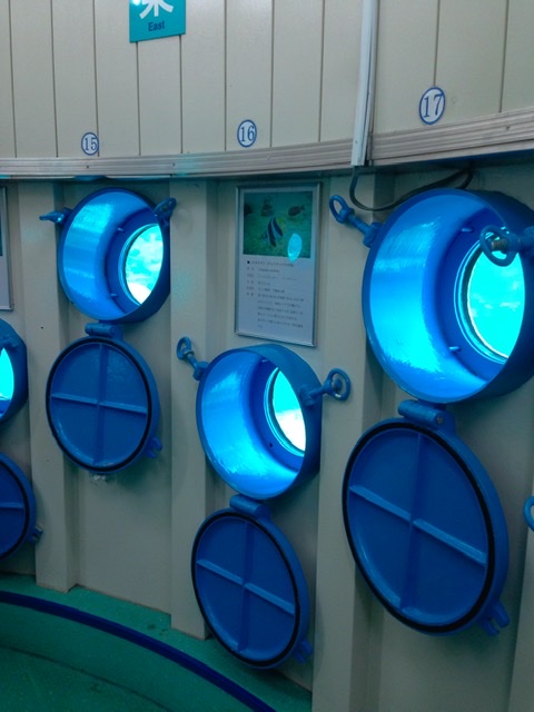 ブセナ海中公園　海中展望塔