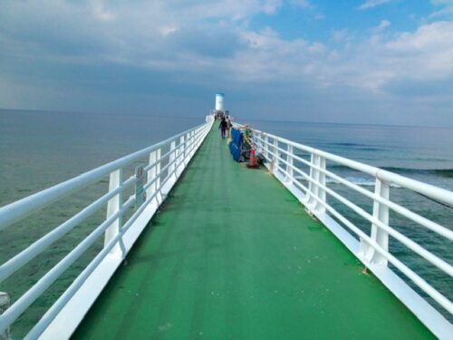 ブセナ海中公園　海中展望塔