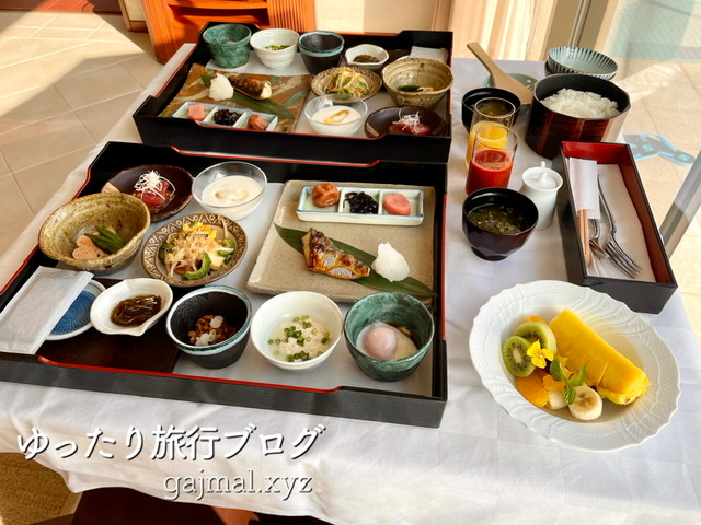 オリエンタルヒルズ沖縄　朝食　ブログ