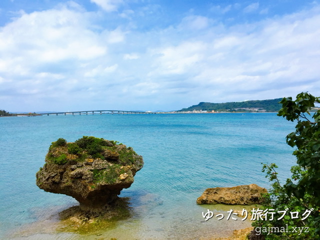 浜比嘉島　アマミチューの墓