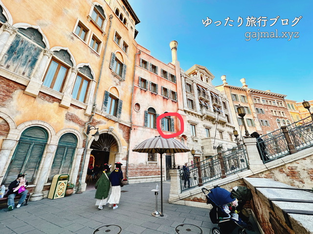 ミラコスタ ヴェネツィアサイド景色 リクエスト パラッツォカナル