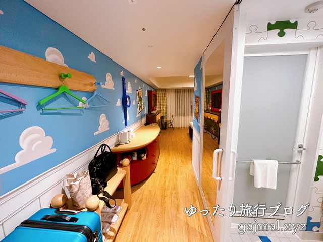 トイストーリーホテル 部屋ブログ スクエアビュー