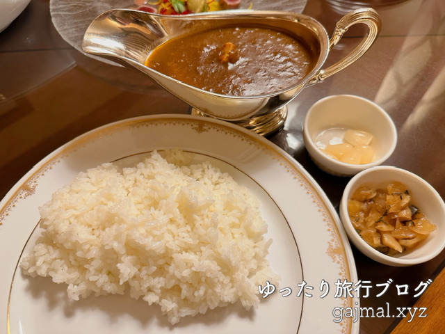 ミラコスタ ルームサービス カレー