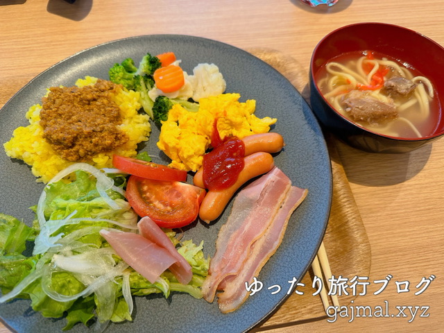 ホテルアンドルームス那覇ポート　朝食