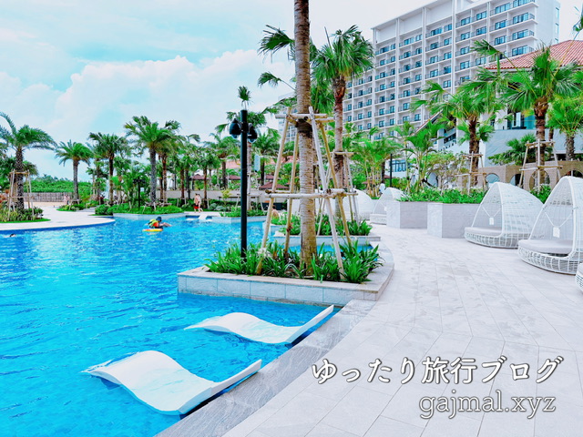 琉球ホテル&リゾート名城ビーチ ブログ プール