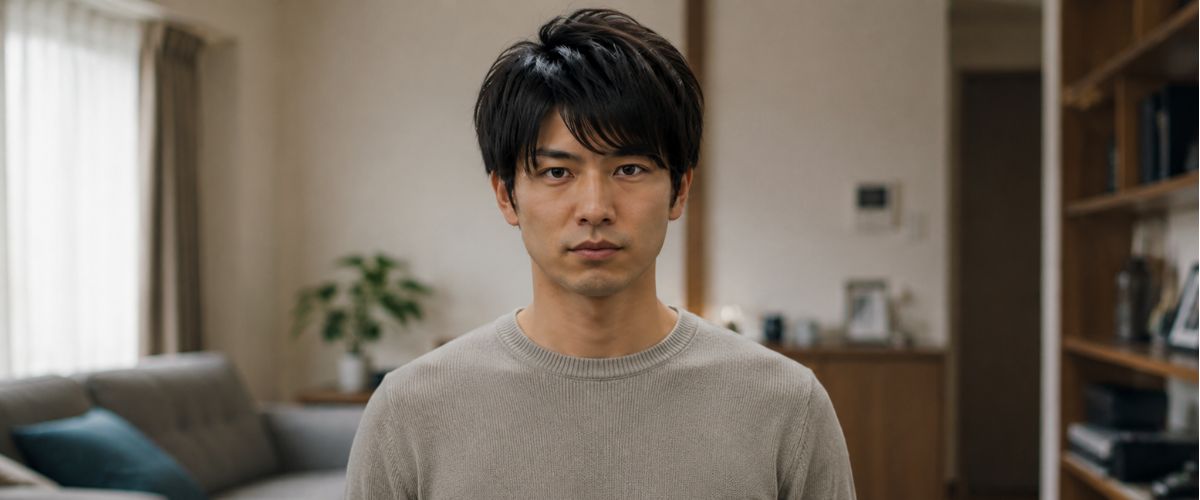彼の不機嫌サインをチェックするイメージ