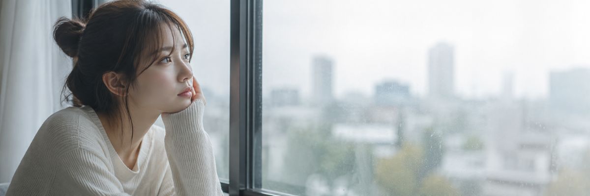 恋愛を諦めるべきか迷う女性